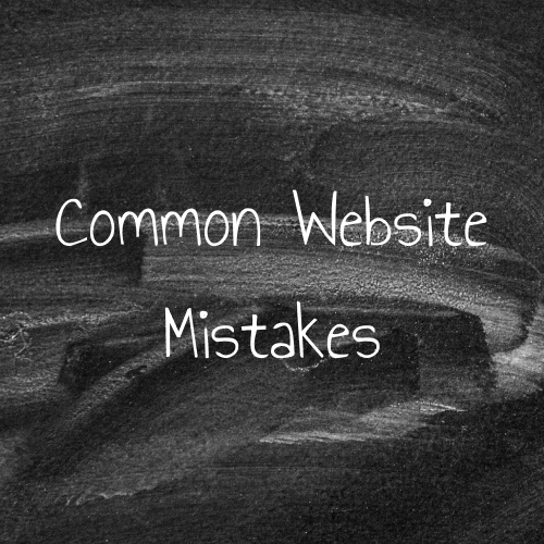 Common Website Design Mistakes